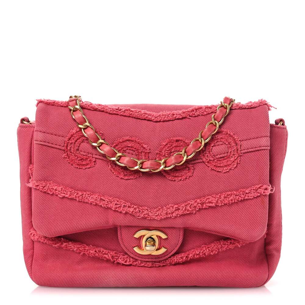 Chanel Denim Coco Flap Pink #323747C18B